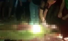 Hiện trường vụ việc.