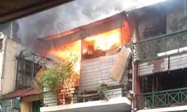 Cách đây 2 ngày, một vụ hỏa hoạn xảy ra tại chính căn nhà này.