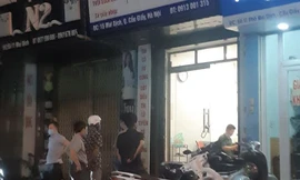 Phòng khám nơi xảy ra sự việc.