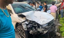 Hiện trường vụ tai nạn