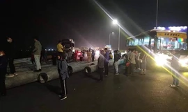 Hiện trường vụ việc.