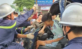 Hiện trường vụ tai nạn