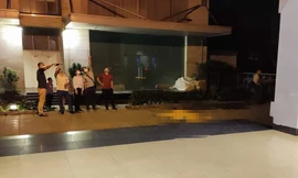 Hiện trường vụ việc.