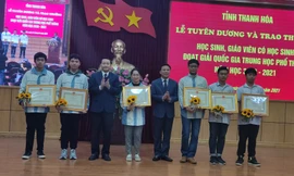 Thanh Hoá vươn lên thứ 5 số học sinh giỏi quốc gia THPT 