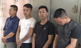 Các đối tượng bị bắt giữ