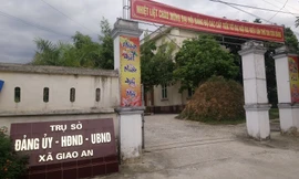 Trụ sở xã Giao An