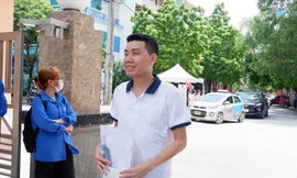 Thí sinh nhiều tuổi nhất ở Thanh Hoá là Giám đốc công ty tư vấn xây dựng