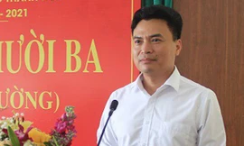 Ông Trịnh Huy Triều, tân chủ tịch UBND TP Thanh Hoá 