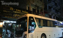 Một trong những nhà xe tại Thanh Hoá có biểu hiện hoạt động trá hình. 