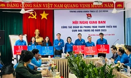 Trung ương Đoàn giao ban công tác Đoàn và phong trào thanh thiếu nhi cụm Bắc Trung Bộ