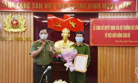 Đại tá Nguyễn Quang Huy giữ chức phó giám đốc Công an tỉnh Thanh Hoá