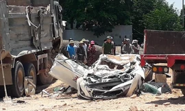 Hiện trường vụ tai nạn