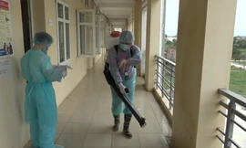 Bên trong trung tâm cách ly người trở về từ vùng dịch tại Thanh Hóa