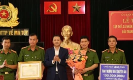 Thanh Hoá: Khen thưởng lực lượng phá hai chuyên án ma tuý lớn