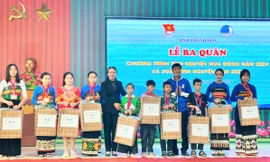 Tình nguyện mùa đông nơi biên giới xứ Thanh 