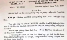 Chủ tịch xã bị đình chỉ công tác vì để dân tổ chức đám cưới giữa thời điểm dịch COIVD-19