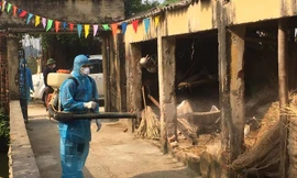 Phun khử trùng, cho học sinh nơi có bệnh nhân bị nhiễm virus corona nghỉ học