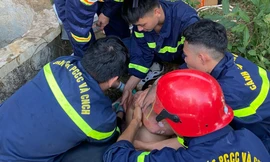 Thanh Hoá: Cứu sống người đàn ông nghi mắc kẹt nhiều ngày dưới giếng