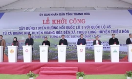 Thanh Hoá: Khởi công tuyến đường nối hai quốc lộ hơn 1.400 tỷ đồng 