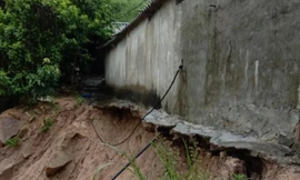 Mưa lớn, Thanh Hóa sơ tán hàng trăm người ở huyện biên giới 