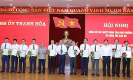 Thanh Hoá điều động, bổ nhiệm nhiều vị trí chủ chốt