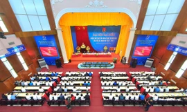 Toàn cảnh phiên trọng thể Đại hội Đoàn tỉnh Thanh Hoá nhiệm kỳ 2022-2027