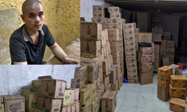 Đề nghị truy tố đường dây sản xuất sản phẩm giả nhãn hiệu Thái Lan ‘khủng’