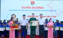 Thanh Hóa tuyên dương thanh niên tiên tiến làm theo lời Bác năm 2023