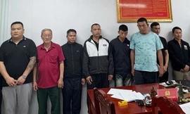 Khởi tố giám đốc doanh nghiệp và 11 đối tượng liên quan đến khai thác cát trái phép ở Thanh Hóa