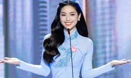 Nữ quân nhân sáng tác ca khúc về Hoa hậu Việt Nam 