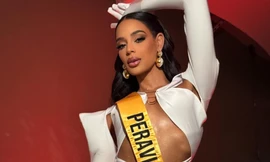 Một hoa hậu bị chê mặc phản cảm khi đăng quang