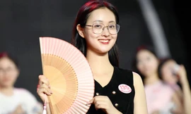 Thí sinh Hoa hậu Việt Nam đồng diễn ấn tượng