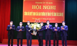 Điều động, chỉ định Phó Bí thư Thành ủy Từ Sơn