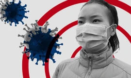 Viêm phổi do nCoV có cơ chế lây lan qua đường hô hấp, trong vòng 2m nếu người xung quanh hít phải giọt bắn của nước bọt hay hắt hơi của người bệnh sẽ có nguy cơ mắc bệnh, virus xâm nhập vào cơ thể. Ảnh minh họa: Internet