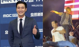 Choi Siwon gây bão mạng với khoảnh khắc "cột sống bất ổn" trong Super Show 9