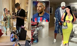 Aubameyang bị cướp có vũ trang xông vào nhà tấn công