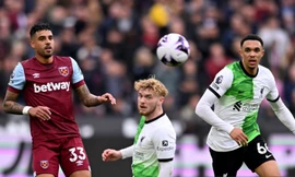 Bị West Ham cầm hòa 2-2, Liverpool chia tay giấc mơ vô địch