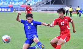 ĐT nữ Thái Lan đại bại trước Triều Tiên, khép lại vòng loại Olympic Paris với 20 bàn thua