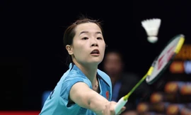 Thùy Linh vào tứ kết giải cầu lông Đức mở rộng