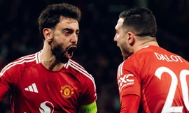 Bruno Fernandes lập hat-trick, MU thắng trận tưng bừng nhất Cúp C2 châu Âu
