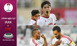 Nhận định Iran vs UAE, 22h00 ngày 23/1: Giữ sức và giữ vé 