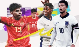 Những tài năng trẻ sáng giá nhất EURO 2024: Bellingham, Yamal, Hojlund và bầu trời rực sáng 'sao mai'