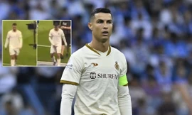 Bị CĐV hô tên Messi chọc tức, Ronaldo đáp trả bằng hành động phản cảm