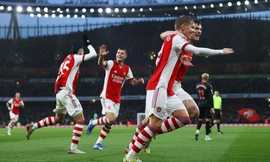 Vùi dập 'nhược tiểu', Arsenal tịnh tiến cùng MU