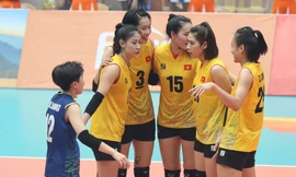 Dùng đội hình phụ, tuyển bóng chuyền nữ Việt Nam vẫn thắng đậm Uzbekistan 3-0