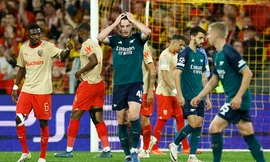 Arsenal thua sốc ở Cúp C1 châu Âu