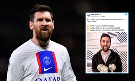 Messi nhận hat-trick danh hiệu của năm 2022