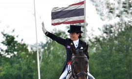 Toàn năng như công chúa Thái Lan: Đánh cầu lông ở SEA Games, đua ngựa ở Asiad