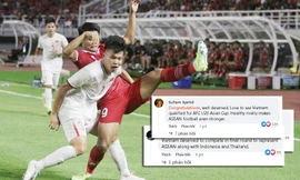 CĐV Indonesia tri ân U20 Việt Nam