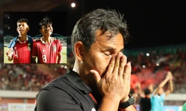 Vào chung kết gặp Việt Nam, cả đội U16 Indonesia lại khóc